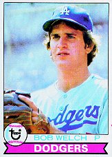 1979 Topps Baseball Cards      318     Bob Welch RC